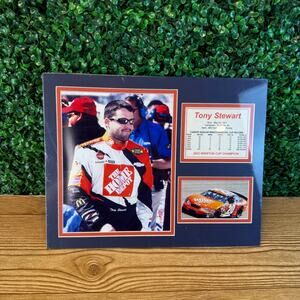 Sealed Tony Stewart 11 x 14 Nascar 2002 Winston Cup Champion Wall Art Graphic
